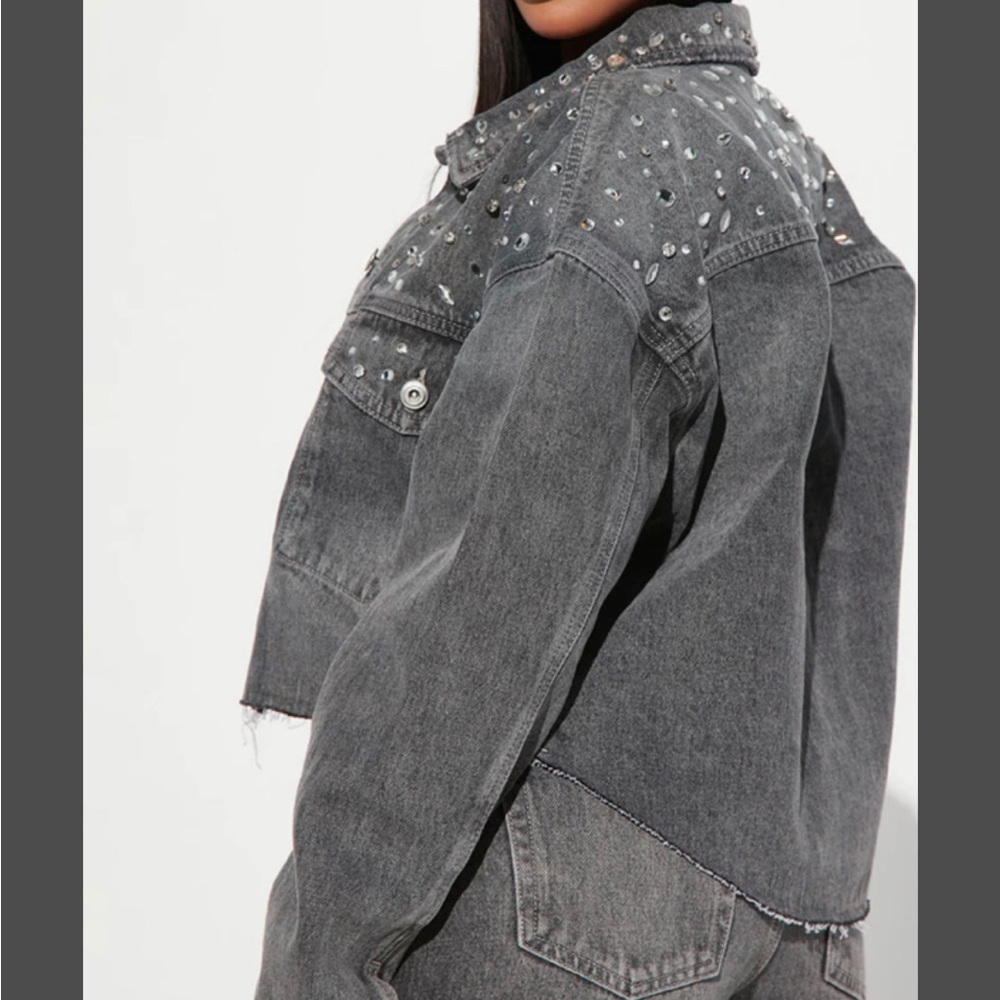 Black denim Jacket